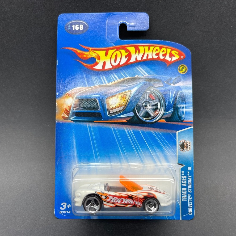 Hot Wheels Chevrolet Corvette‎ Stingray III Convertible Car Diecast 1/64 #168
